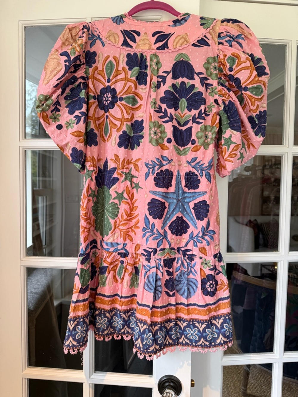 FARM Rio Seashell Tapestry Mini Dress - Picture 3 of 3